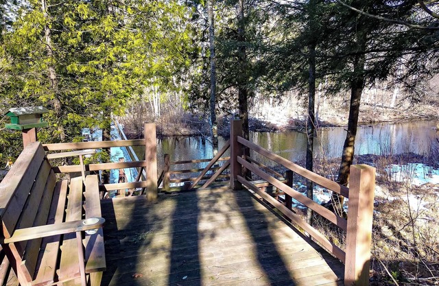 New to VRBO: Beautifully renovated genuine log cabin 2Bed 1bath on Sable River