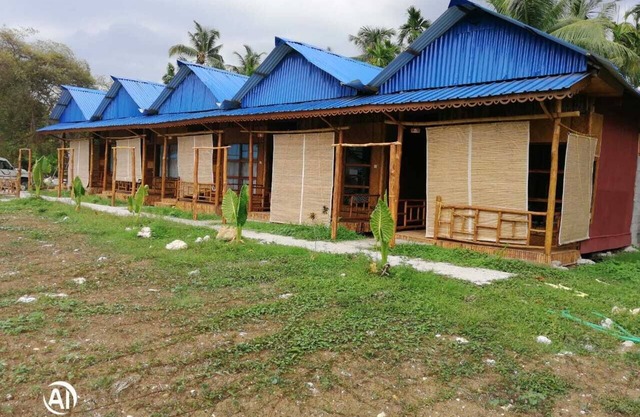 Neuestes hölzernes Resort in Havelock