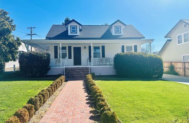 Newley remodeled house one block from Central Main Street