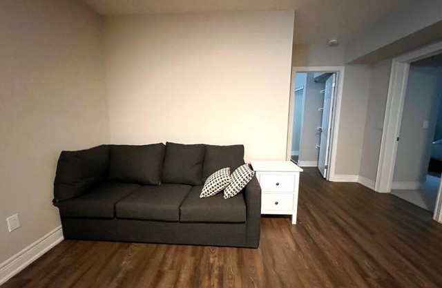 Newly built basement apartment