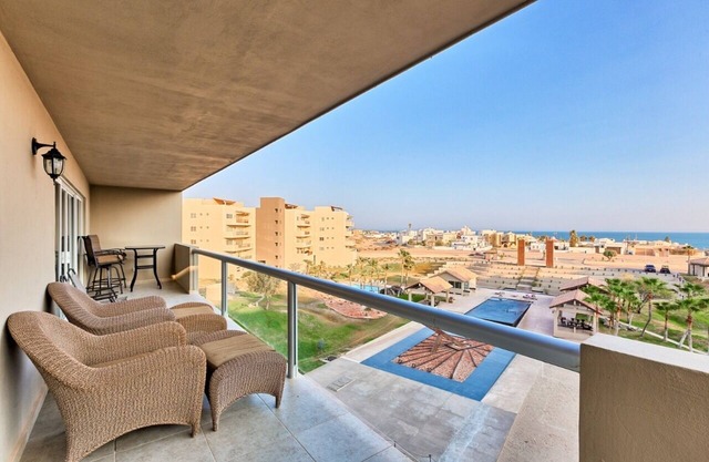 Newly built Condo at “Corona del Sol”- 500 meters inside Las Conchas on left