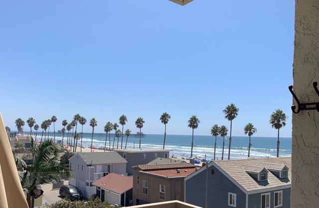 Newly remodeled Oceanview / Beach condo, steps from the sand!