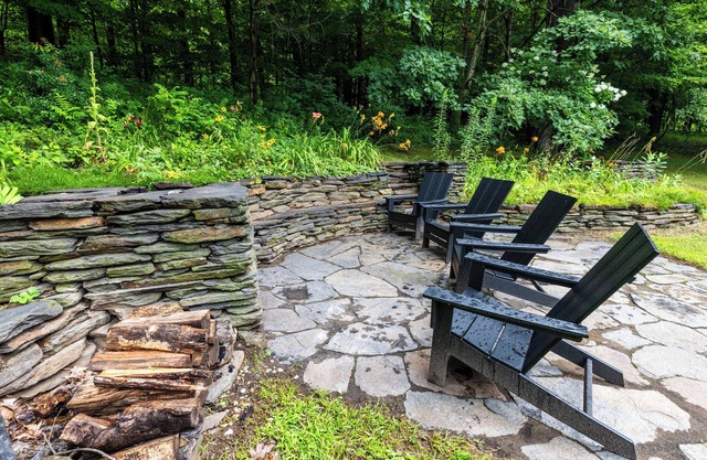 Newly renovated historic home on the Deerfield River. Sleeps 10.