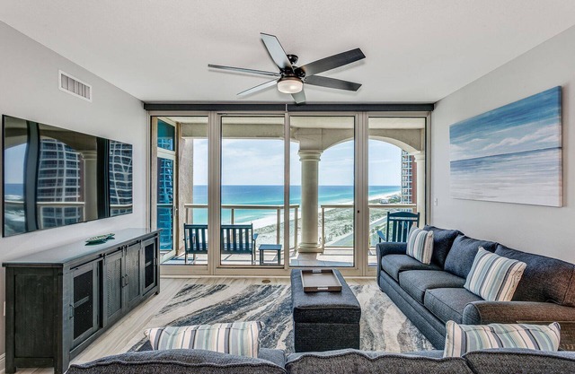 Newly Renovated 2B Gulf Front Tower 1 @ Portofino!