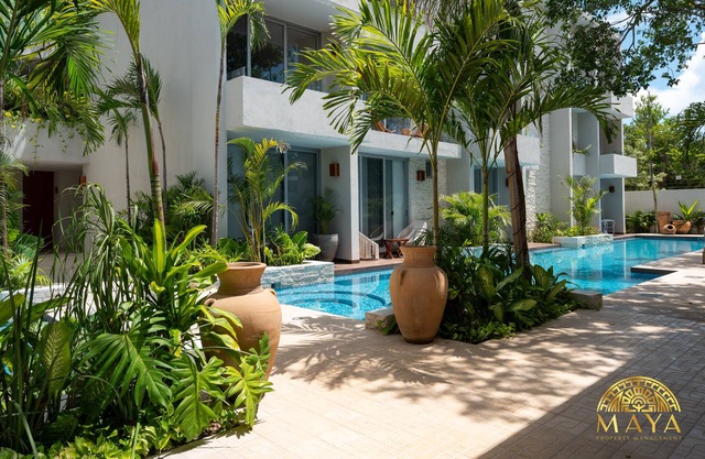 NHOA 208C Lux 1BR Condo Jungle View in Aldea Zama