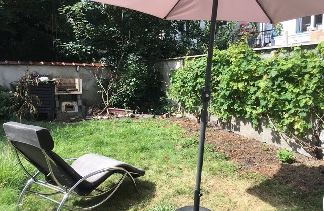 Schöne Wohnung mit Garten in der Nähe des Stadtzentrums