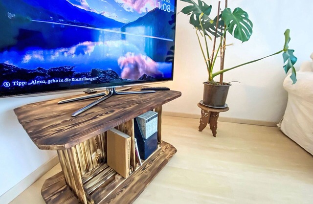 Angenehme Wohnung für 2 Gäste mit W-LAN, TV, Innenhof, Haustiere erlaubt und Parkplatz