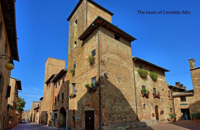 Gemütliche Wohnung für 3 Gäste mit W-LAN, TV, Haustiere erlaubt und Parkplatz, bei San Gimignano