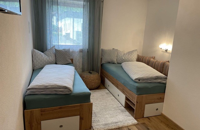 Herrliche Wohnung für 4 Gäste mit W-LAN, TV, Balkon, Haustiere erlaubt und Parkplatz