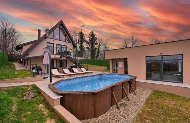 Schönes Haus in Kapela mit Sauna