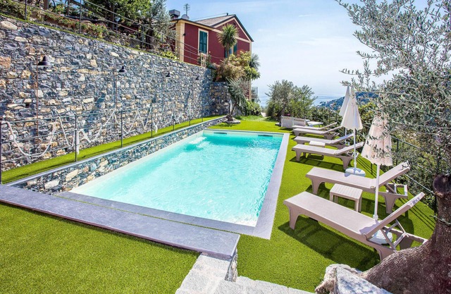 Schönes Haus in Recco mit Meerblick