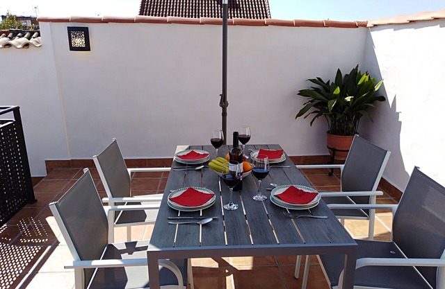 Schönes Haus mit großem Solarium in Cordoba