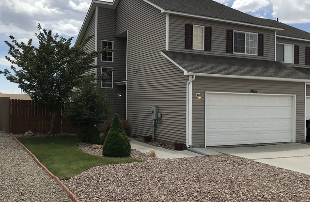 Nice, quiet townhouse with garage. Nicely landscaped and fenced in backyard.