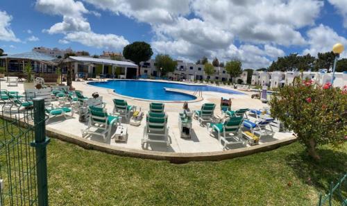 Nice Terrace and Pool Alvor Flat
