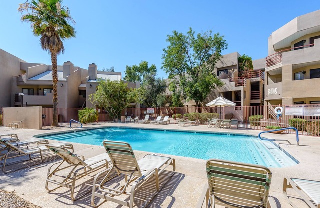 Nicely appointed condo on the golf course and running/biking path!