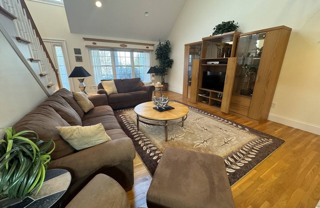 Nicely decorated and spacious home within a quiet neighborhood that overlook Long Pond, central A/C.