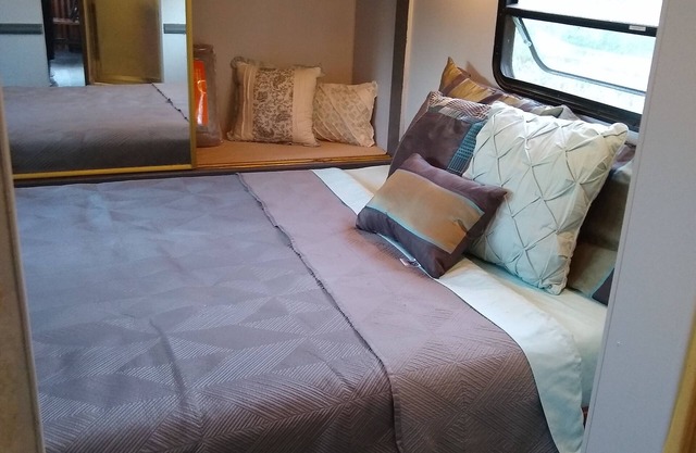 Nicely remodeled camp trailer five minutes drive from Flathead Lake