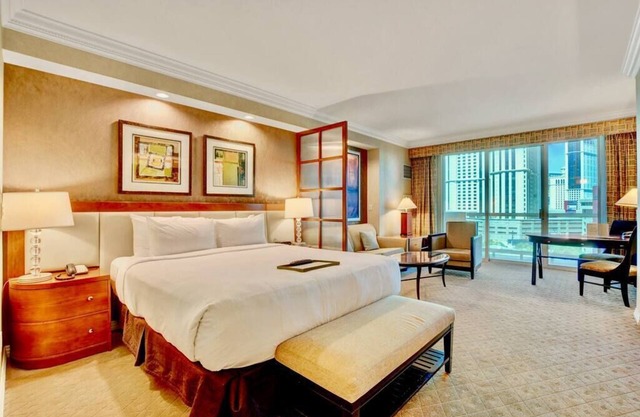 MGM Signature Luxury STRIP VIEW Suite + BALKON! Keine Resortgebühr