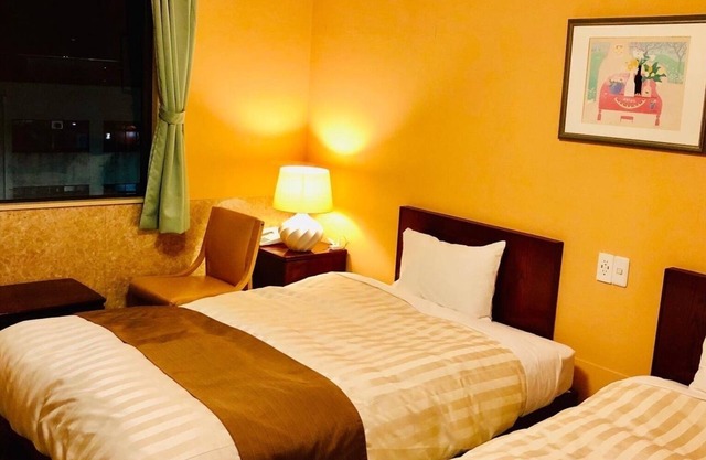 Nonsmoking Corner room Mt Fuji view DX twin / Fujinomiya Shizuoka