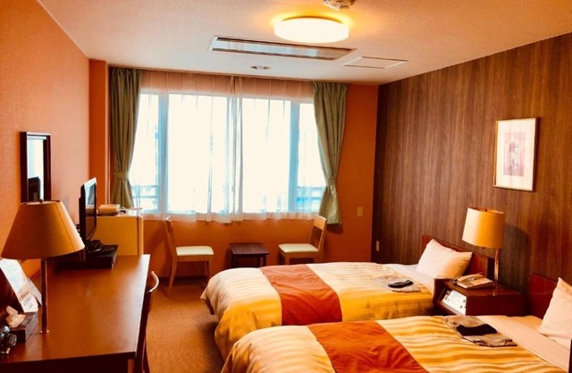 Nonsmoking twin Cross remodeling room without / Fuji Shizuoka