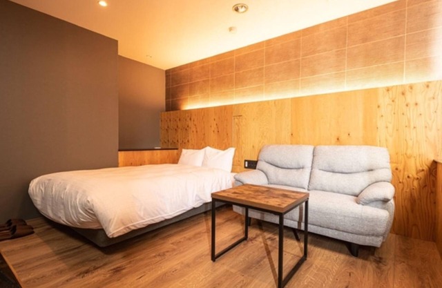 Nonsmoking UD wide double x shower room vs | / Mito Ibaraki