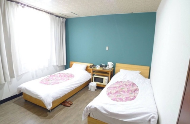 Nonsmoking Westernstyle twin room with private / Itako Ibaraki