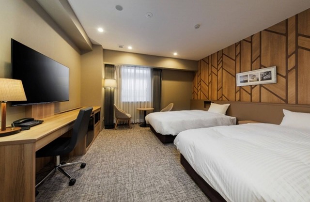 NonsmokingTwin 2 single beds Room only plan / Soma Fukushima