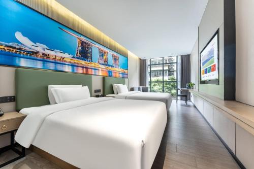 Norman Hotel - Guangzhou Haizhu District Binjiang East Road Subway - Free buffet breakfast - Free self-service laundry and drying - Free shuttle service during the Canton Fair in October and November