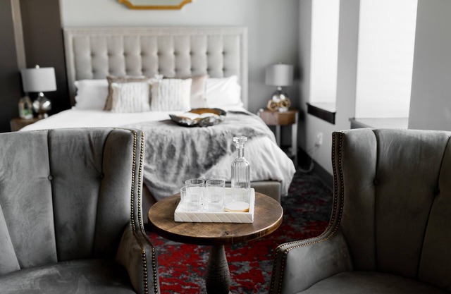 North Flat Luxury Suite - 450 m², Blick auf die Center Street