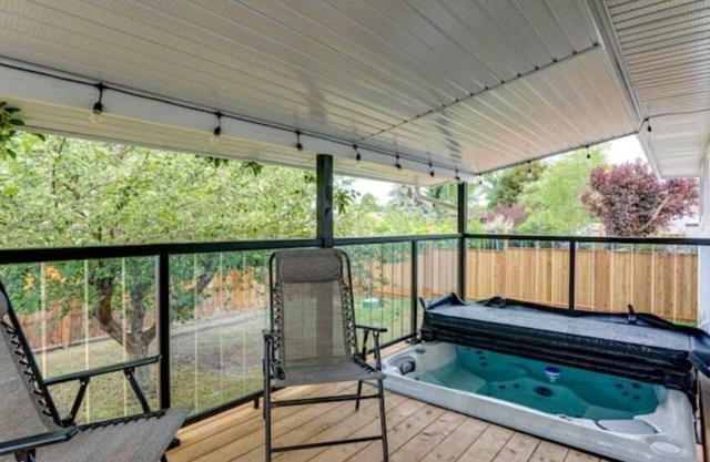 North Okanagan Jewel with hot tub