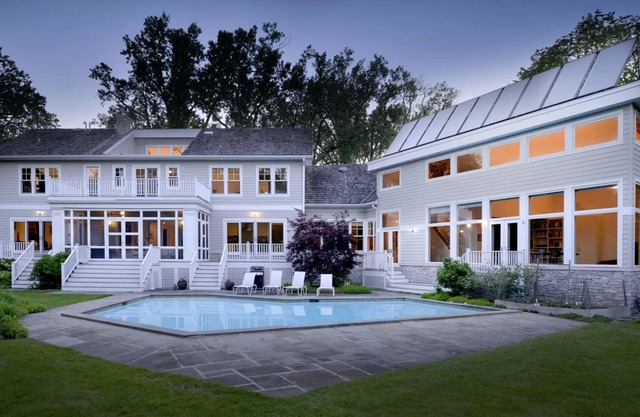 Chicagoland Cape Cod style home with outdoor pool on 1 acre