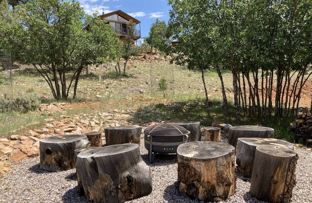Northern NM Suite mit Blick auf Heron Lake.