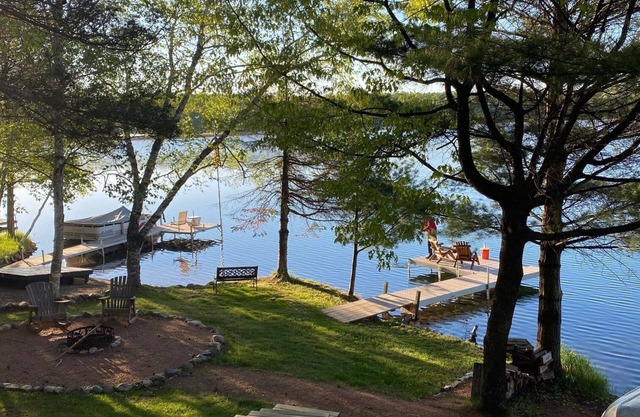 Northwoods Hideaway auf kristallklarem privatem Carlin See