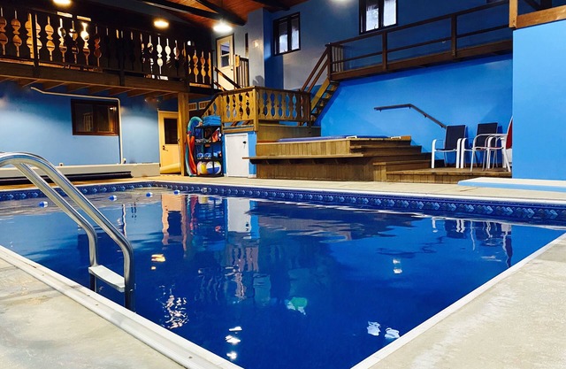 Availability June 16-19 & 26-28 Chalet with Private Indoor Pool & Hot Tub