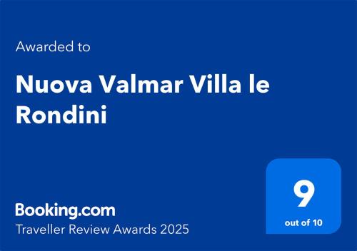 Nuova Valmar Villa le Rondini