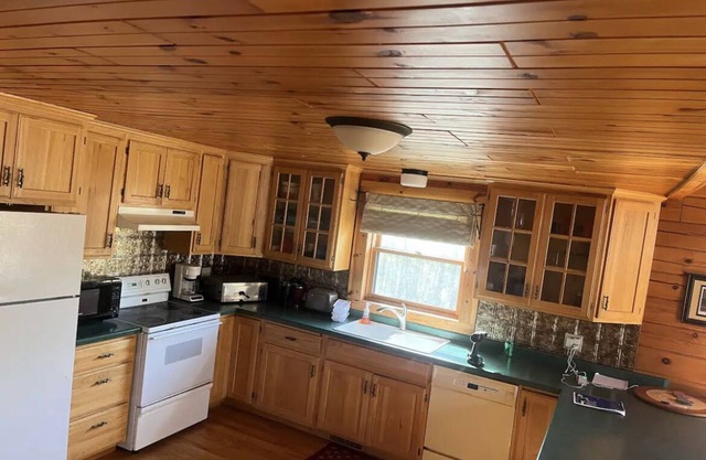 nWelcome to Mossy Back Lodge!nnCome stay up in this north woods hideaway!