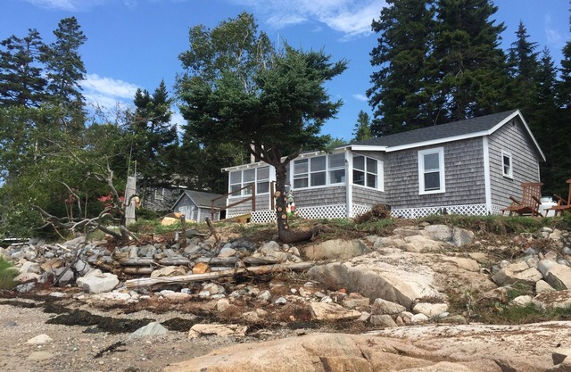 Ocean front 1-Zimmer-Hütte wenige Schritte vom Meer