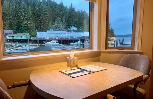 Ocean Front Condo in Awe Inspiring Telegraph Cove, BC