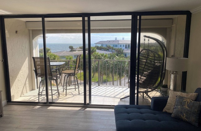 Ocean Front Condo - Just Renovated & Furnished with pool Pickle ball & Tennis