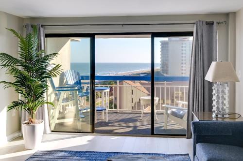 Ocean-View Balcony Peaceful Forest Dunes Condo!