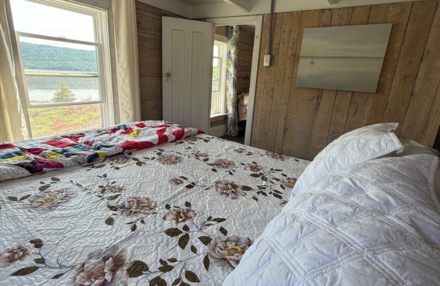 Ocean view saltbox style house