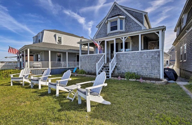 Oceanfront Cape Cod Home with Porch, Yard and Grill!