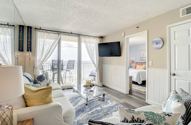 Oceanfront Condo with Pool, BBQ & Steps from Flagler Ave