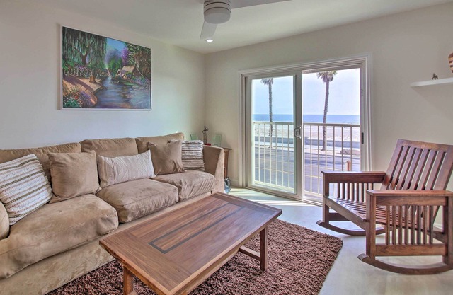 NEW! Oceanfront Condo w/ Pool - Steps to the Beach