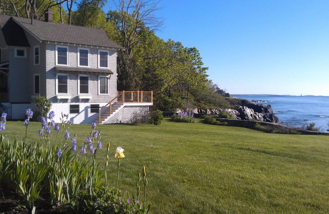 Cottage am Meer mit spektakulärem Blick auf die Bucht von Casco