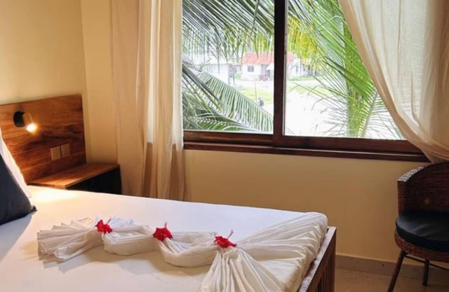 Rückzugsort am Meer in Jambiani, Tansania - Privates Zimmer mit Balkon