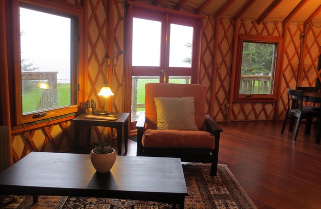Oceanfront Yurt Vancouver Island