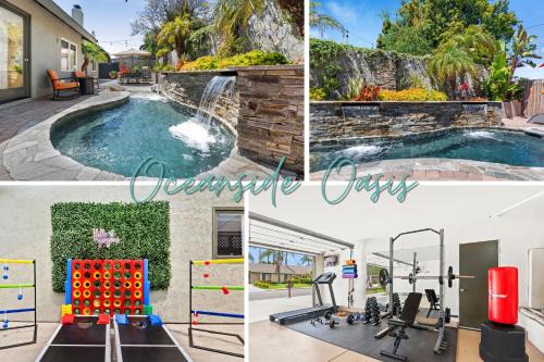 Oceanside Oasis Pool, Spa and Gym Bliss