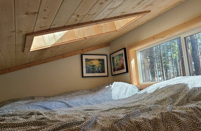 Off grid cabin on Savary with guest bunkee
