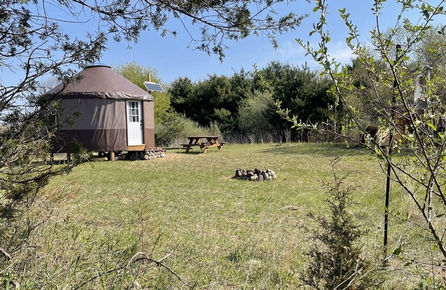 Off the Grid Yurt Camping